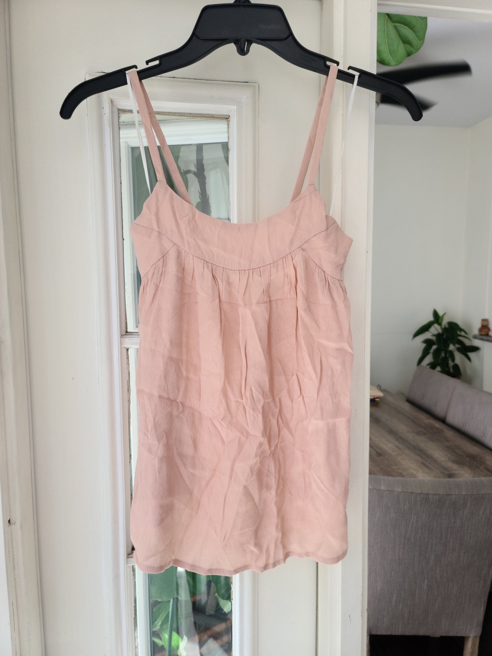 Blush Pink Women's Cami With Delicate Straps